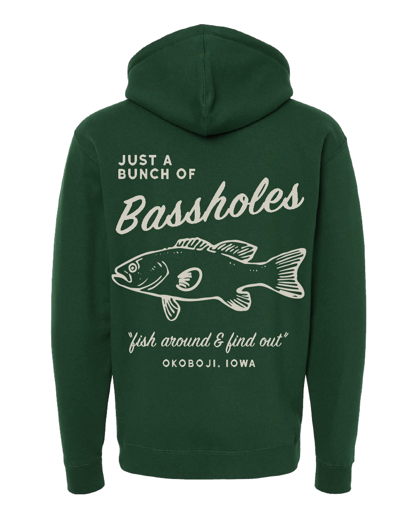 Okoboji Bassholes Hoodie