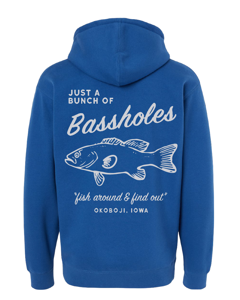 Okoboji Bassholes Hoodie