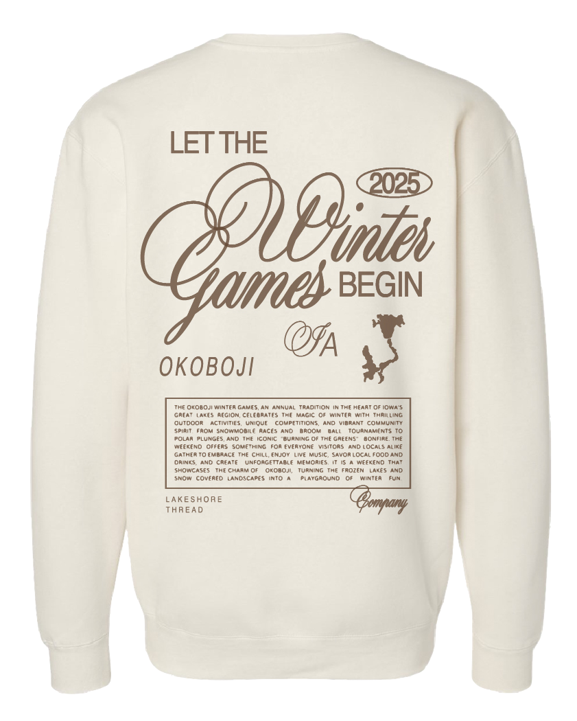 Let the Games Begin Crewneck