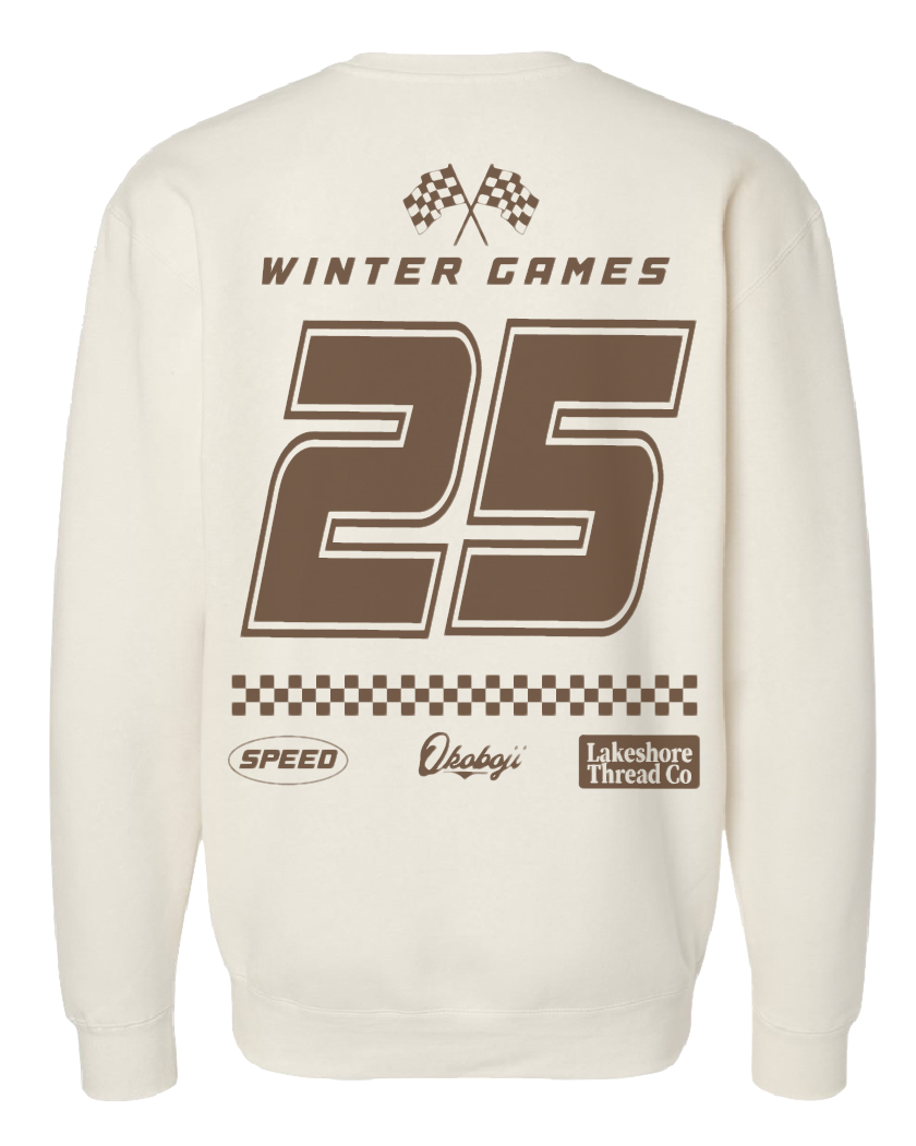 Winter Games Racing Team Hoodie Crewneck