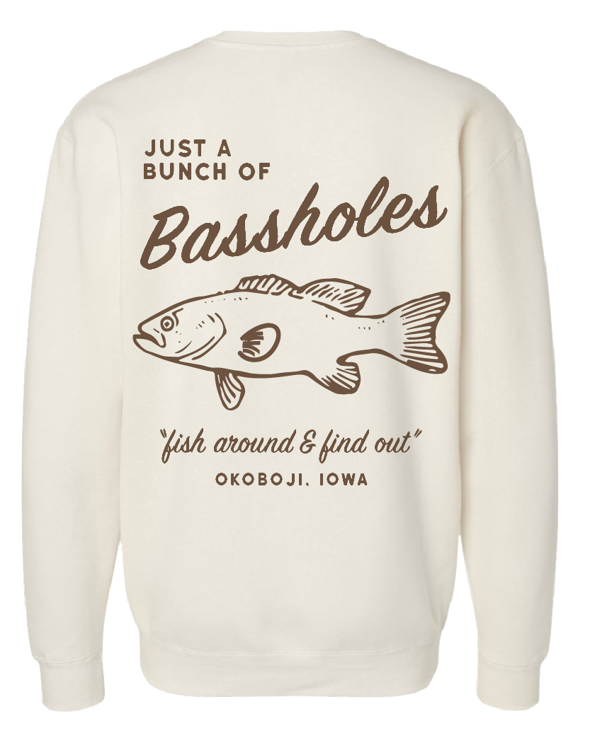 Okoboji Bassholes Crewneck