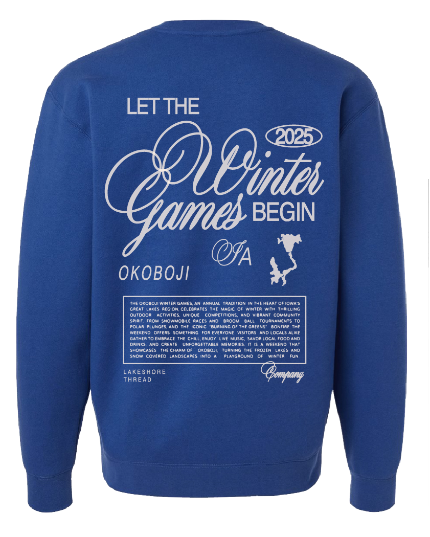 Let the Games Begin Crewneck