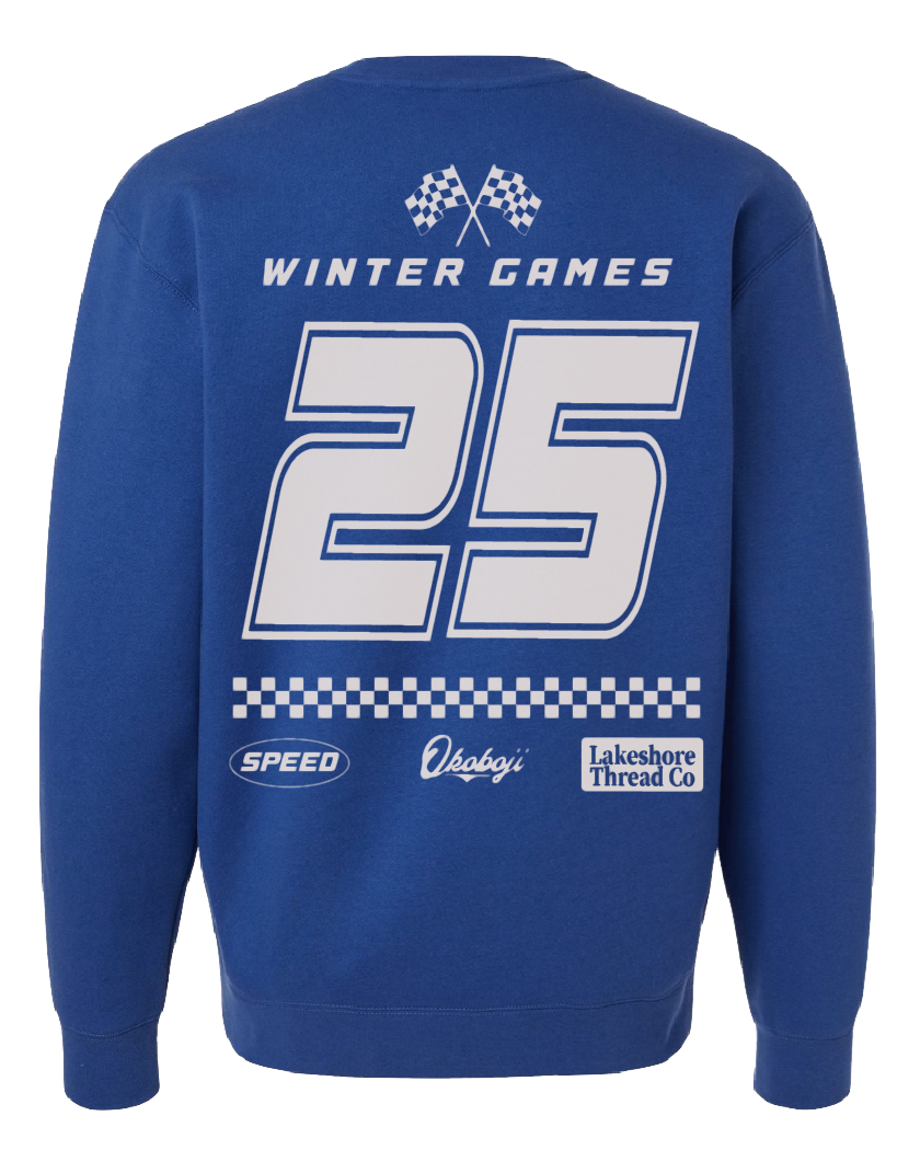 Winter Games Racing Team Hoodie Crewneck