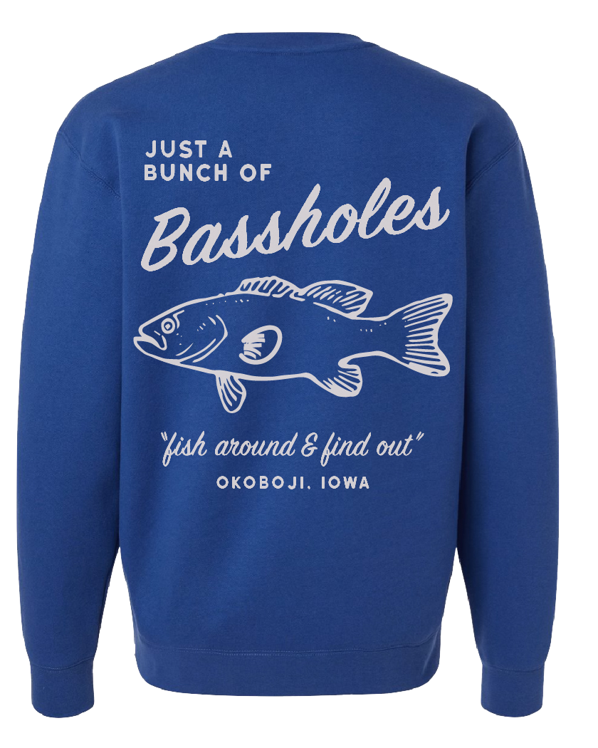 Okoboji Bassholes Crewneck