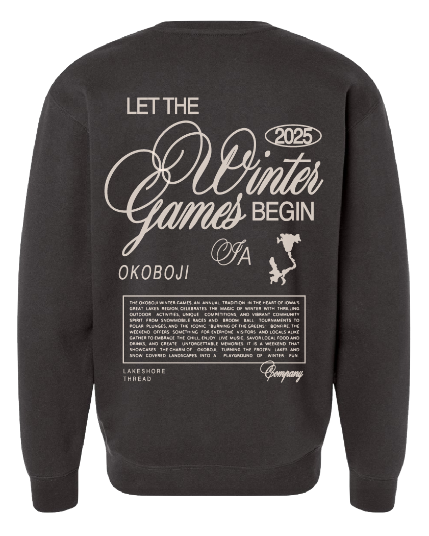 Let the Games Begin Crewneck