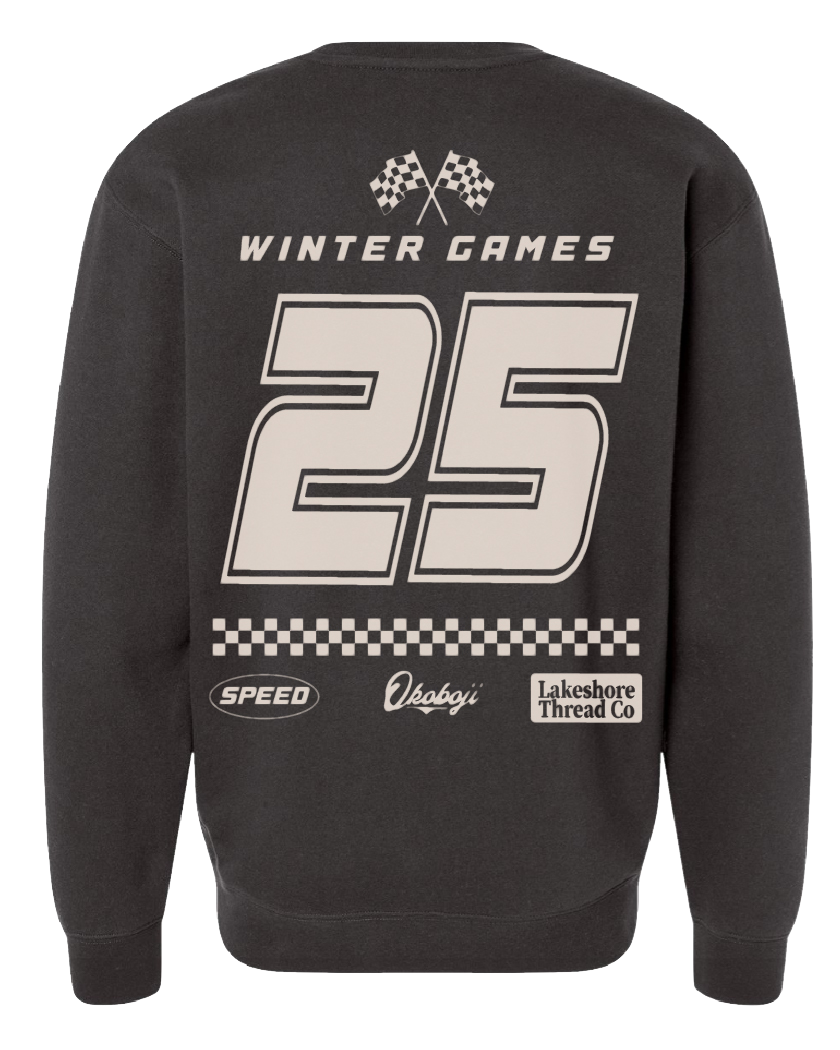 Winter Games Racing Team Hoodie Crewneck