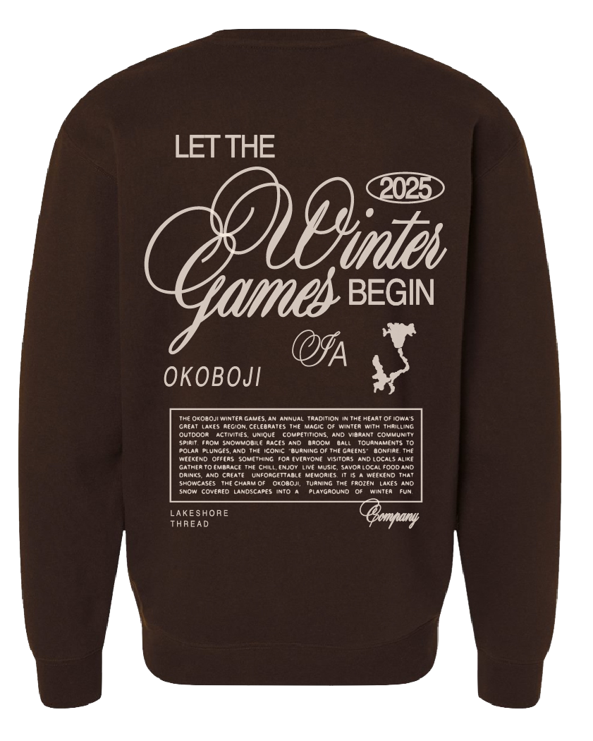 Let the Games Begin Crewneck