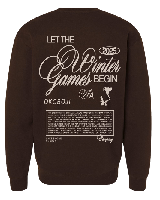 Let the Games Begin Crewneck