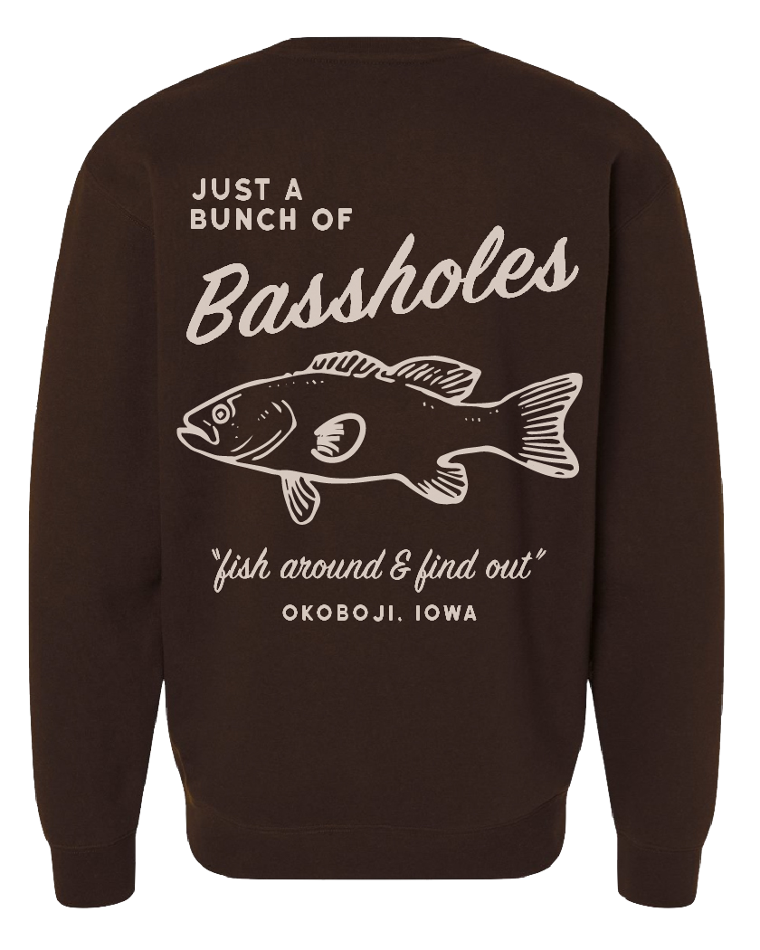 Okoboji Bassholes Crewneck