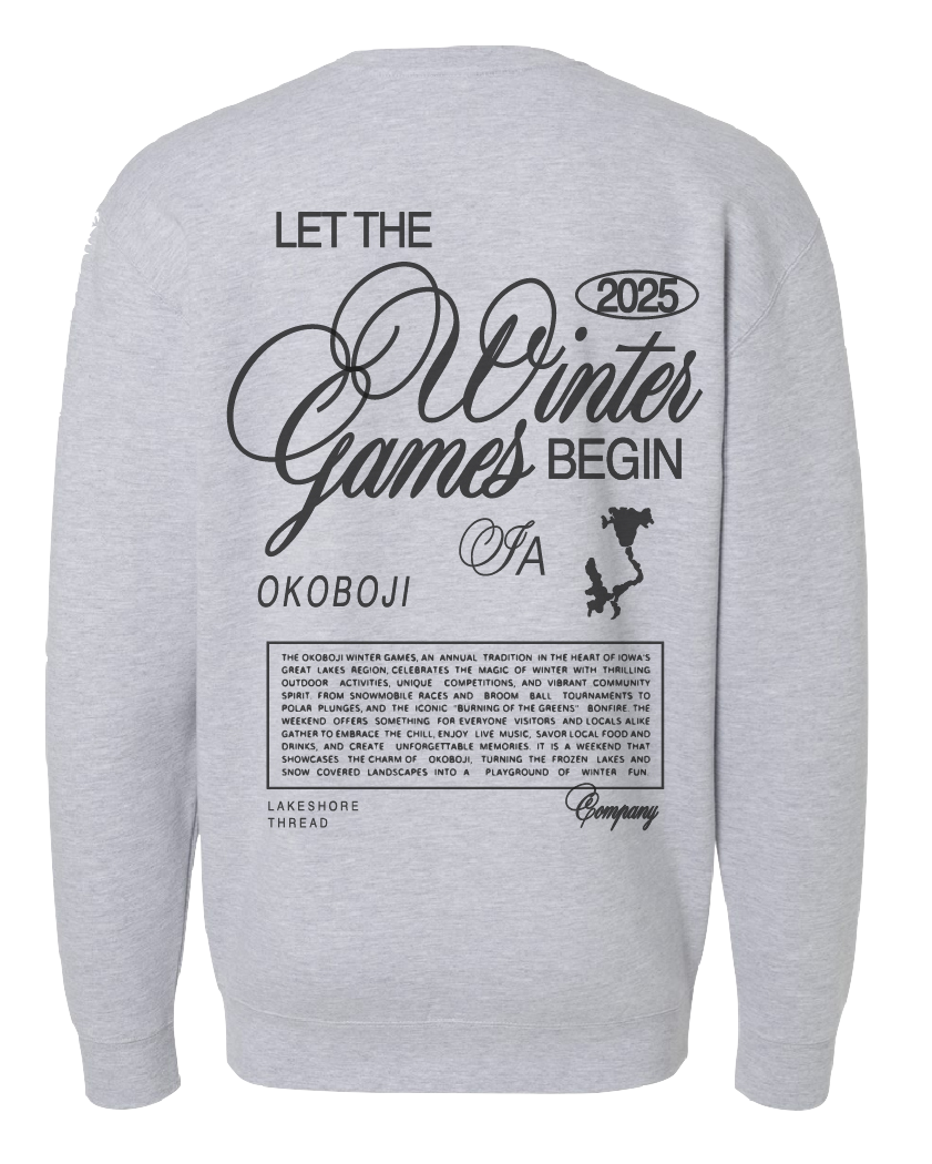 Let the Games Begin Crewneck