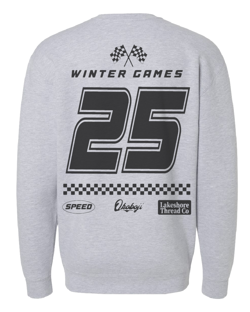 Winter Games Racing Team Hoodie Crewneck