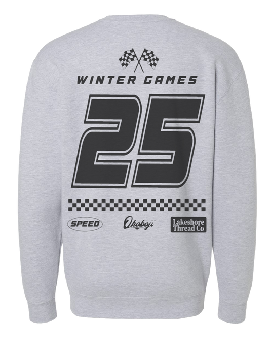 Winter Games Racing Team Hoodie Crewneck