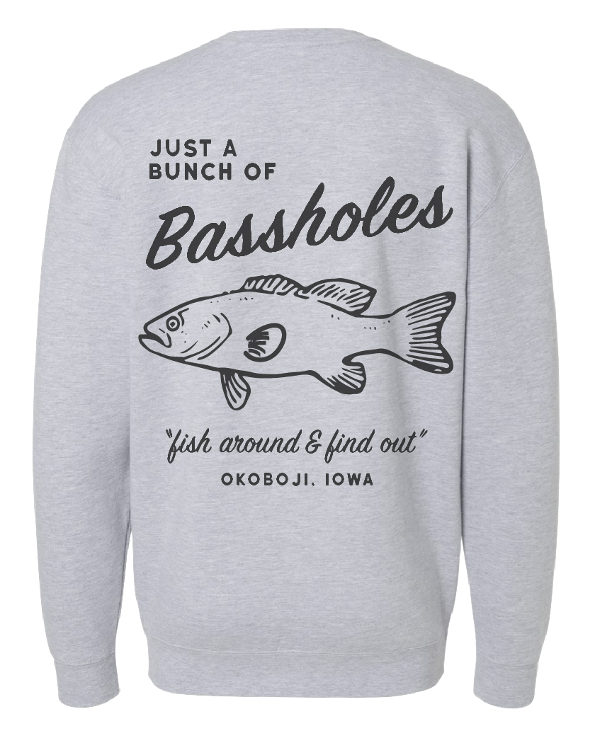 Okoboji Bassholes Crewneck