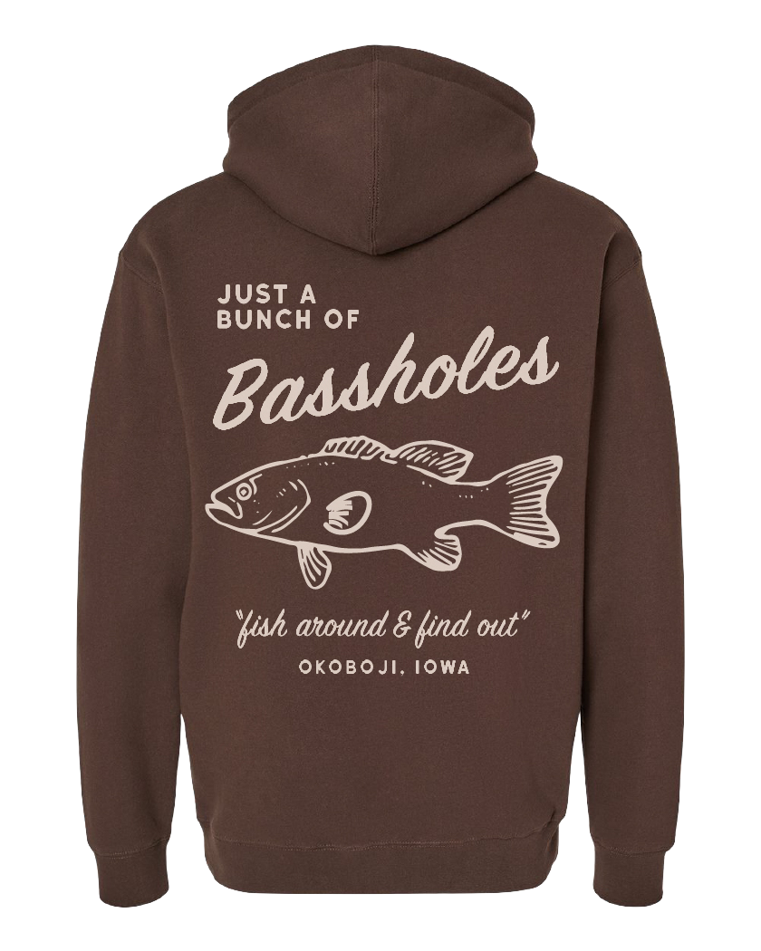 Okoboji Bassholes Hoodie