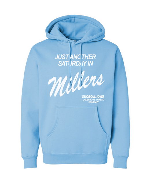 Saturday in Miller's Hoodie