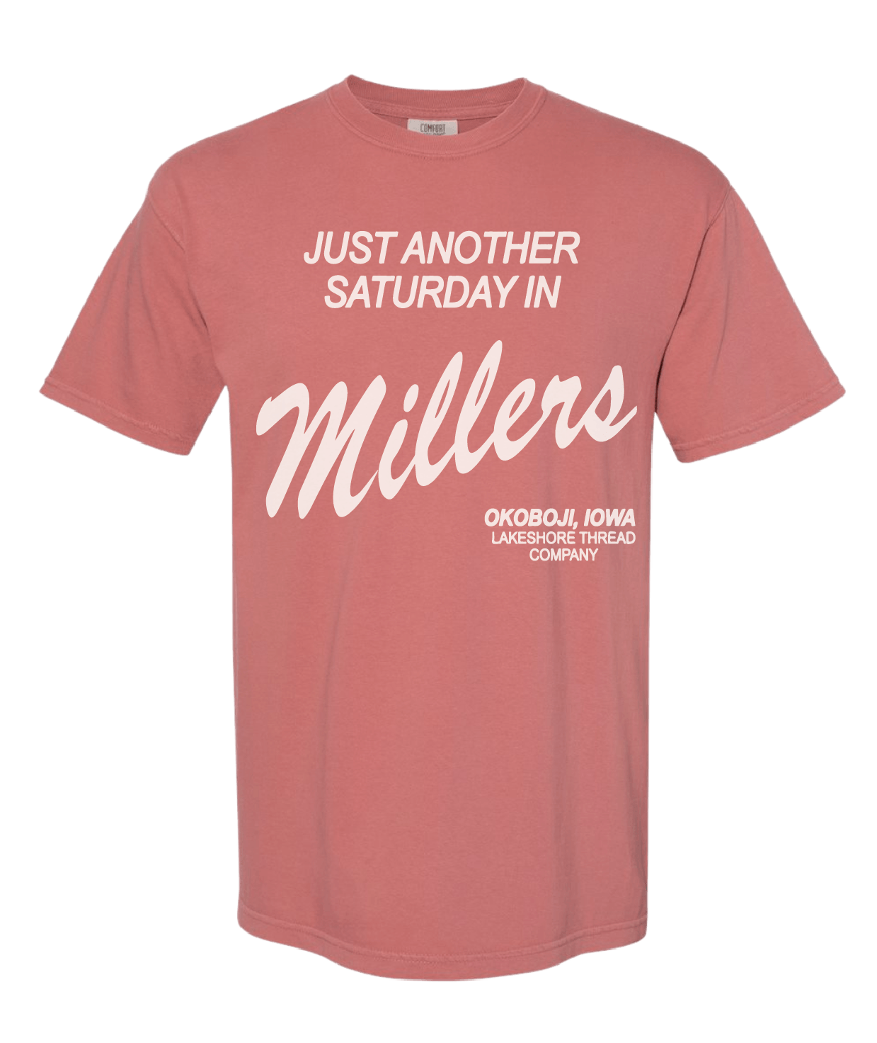 Saturday in Miller's Short Sleeve T-Shirt