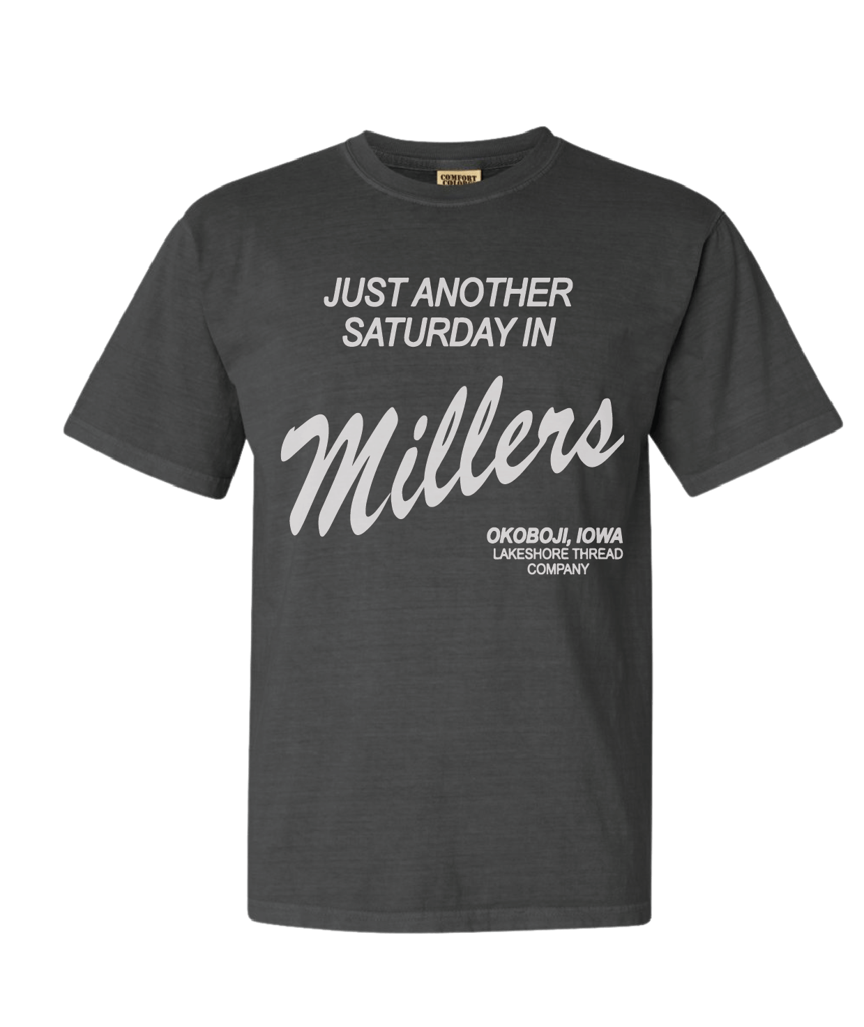 Saturday in Miller's Short Sleeve T-Shirt