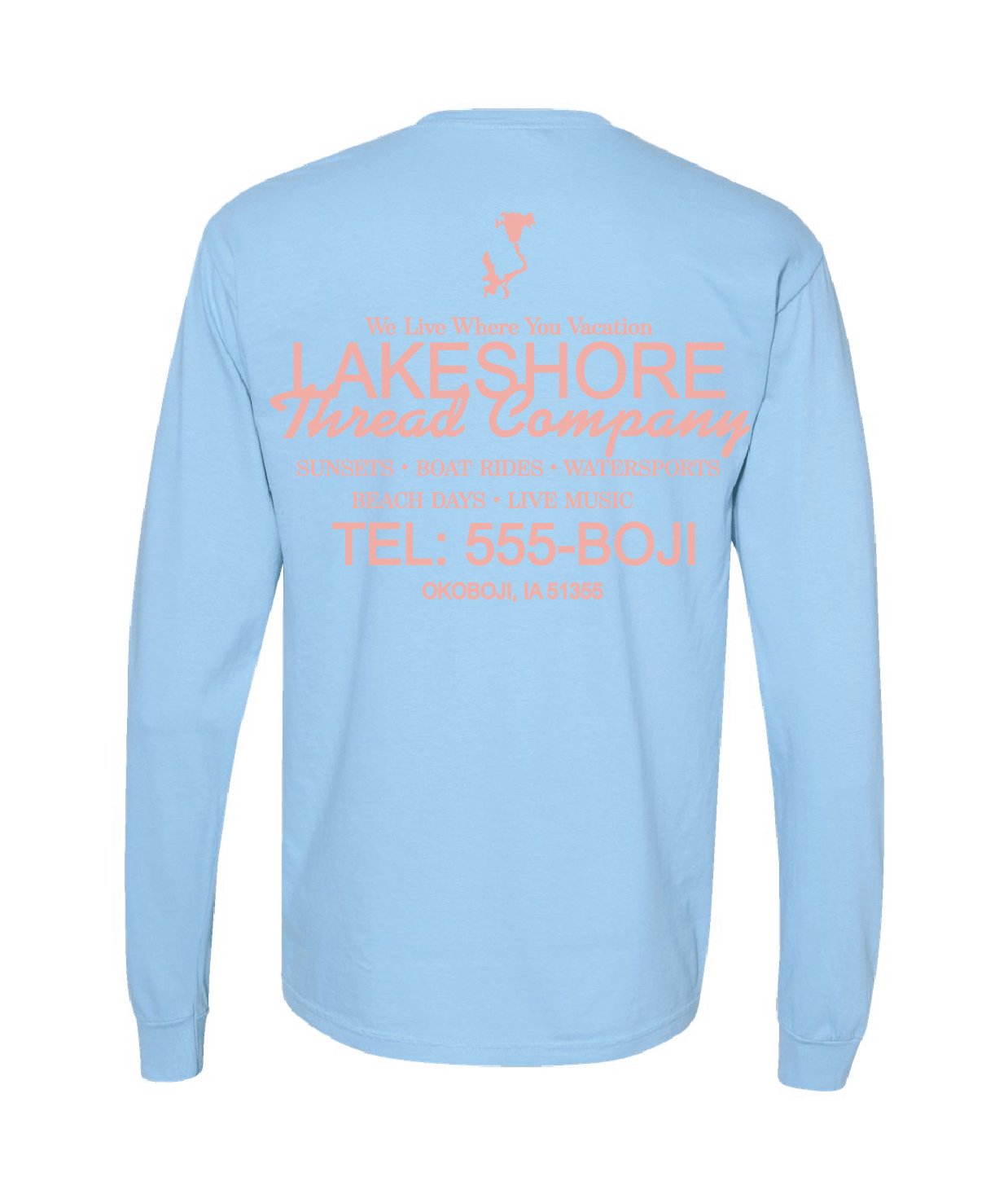 Vintage Lakeshore Long Sleeve T-Shirt