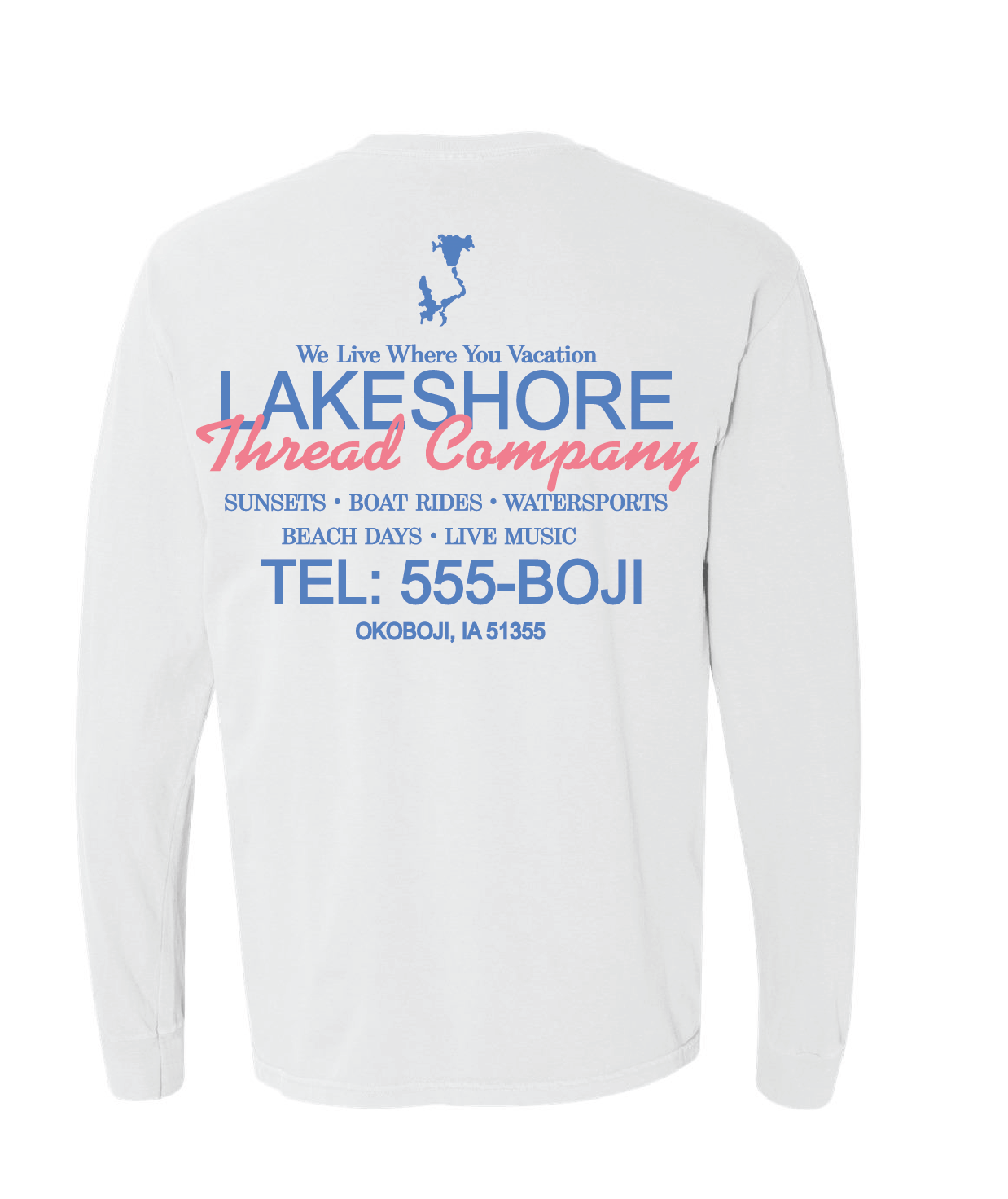 Vintage Lakeshore Long Sleeve T-Shirt