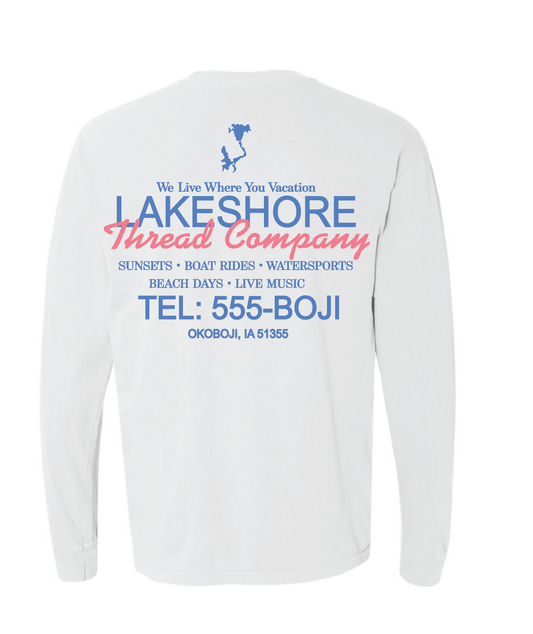 Vintage Lakeshore Long Sleeve T-Shirt