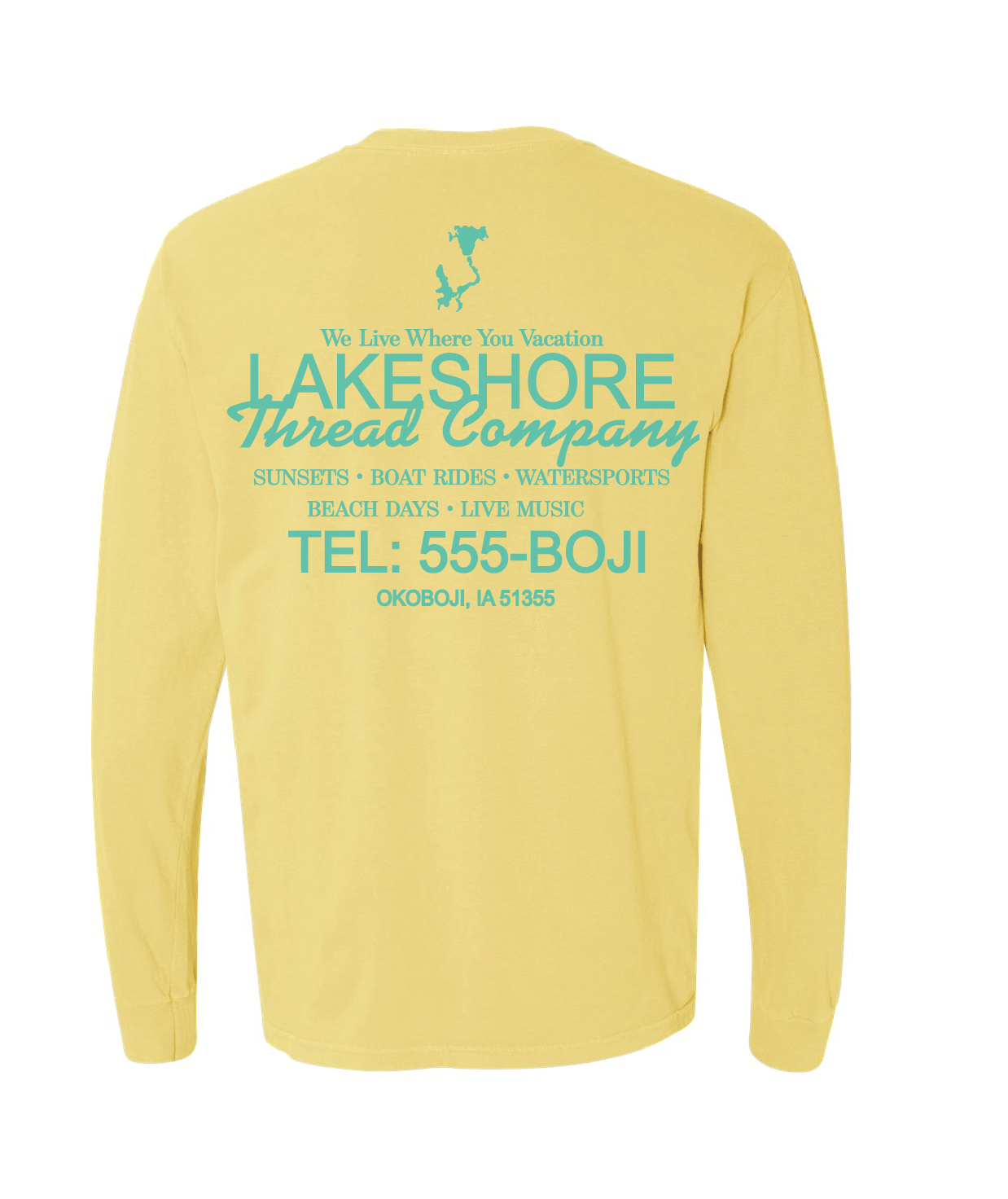 Vintage Lakeshore Long Sleeve T-Shirt