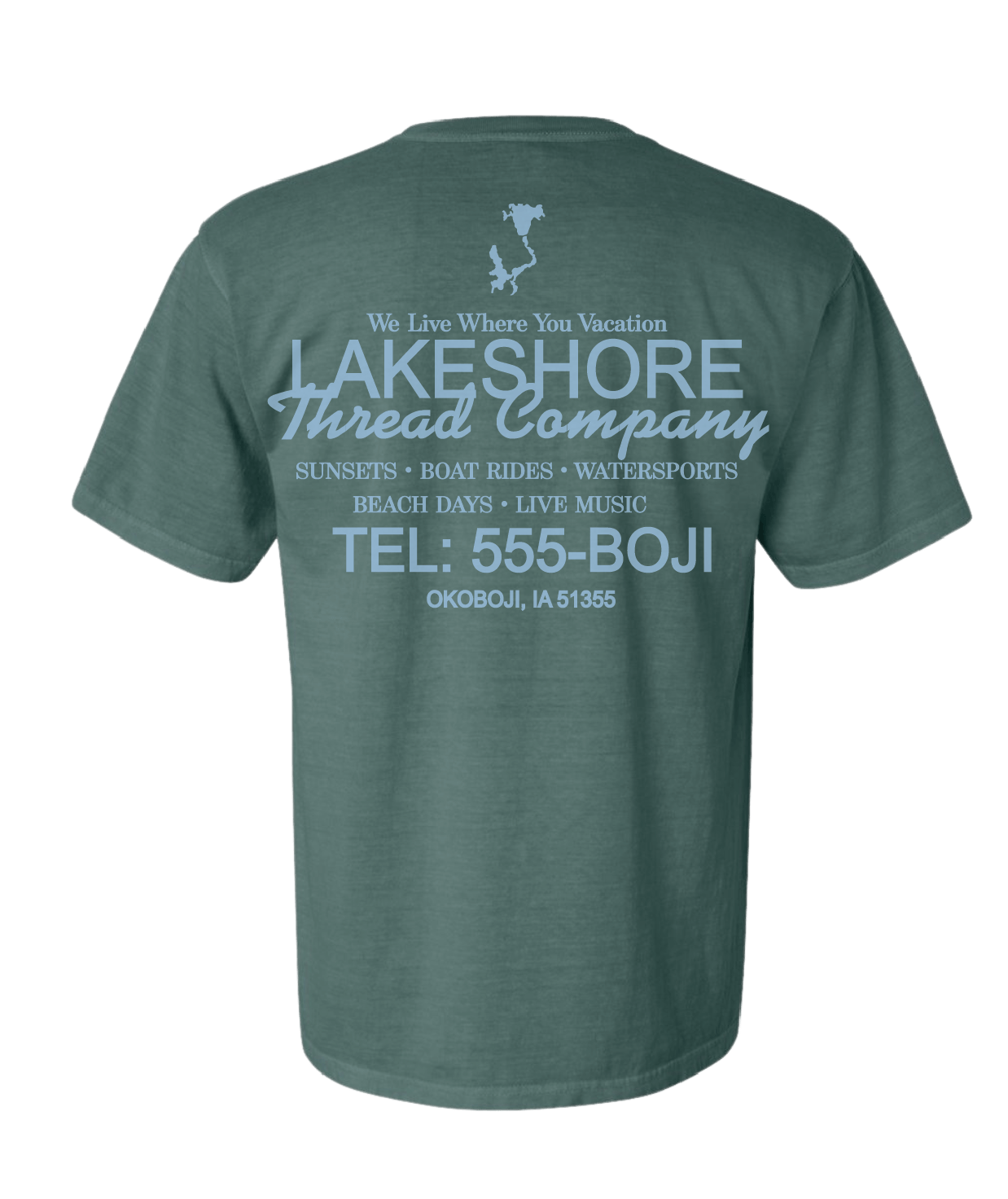 Vintage Lakeshore Short Sleeve T-Shirt