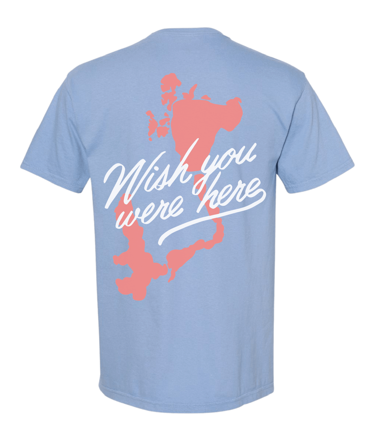 Wish You Were Here Pastel Short Sleeve T-Shirt