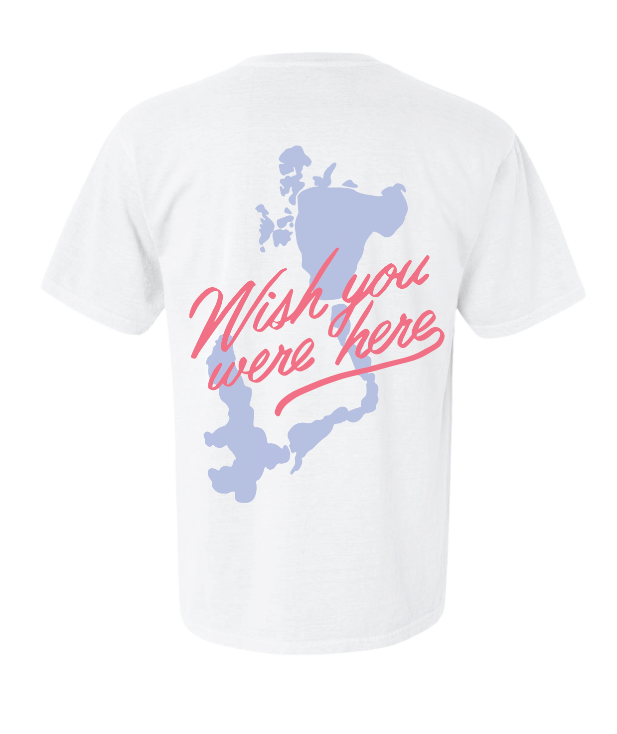 Wish You Were Here Pastel Short Sleeve T-Shirt